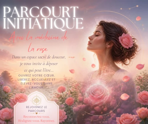 Pratique initiatique avec la médecine de la rose 